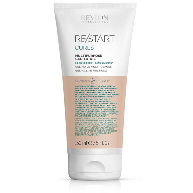 Gel en huile Curls Restart Revlon 150ML