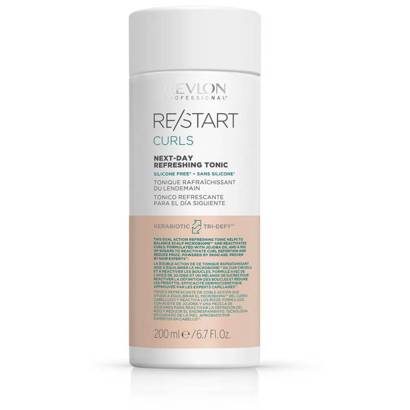 Refreshing toner Curls Restart Revlon 200ML