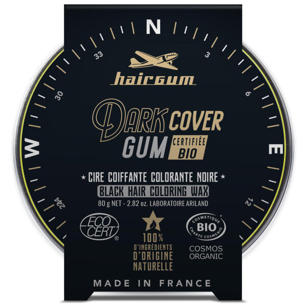 Zwarte haarwas Hairgum 80g