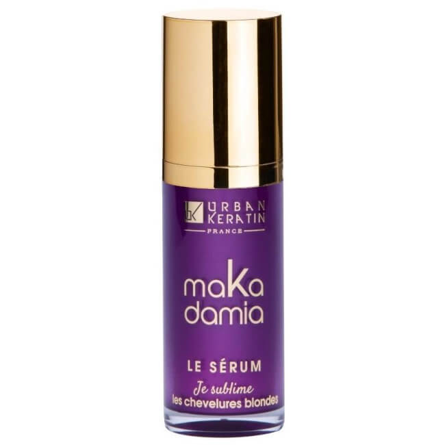 Sérum para cabelos loiros Makadamia Urban Keratin 30ML