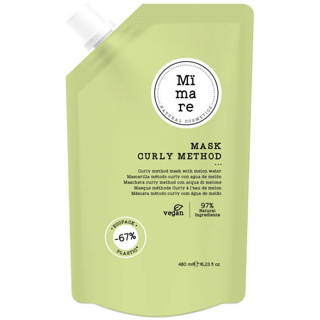 Gezichtsmasker voor krullend haar Mïmare 480ML