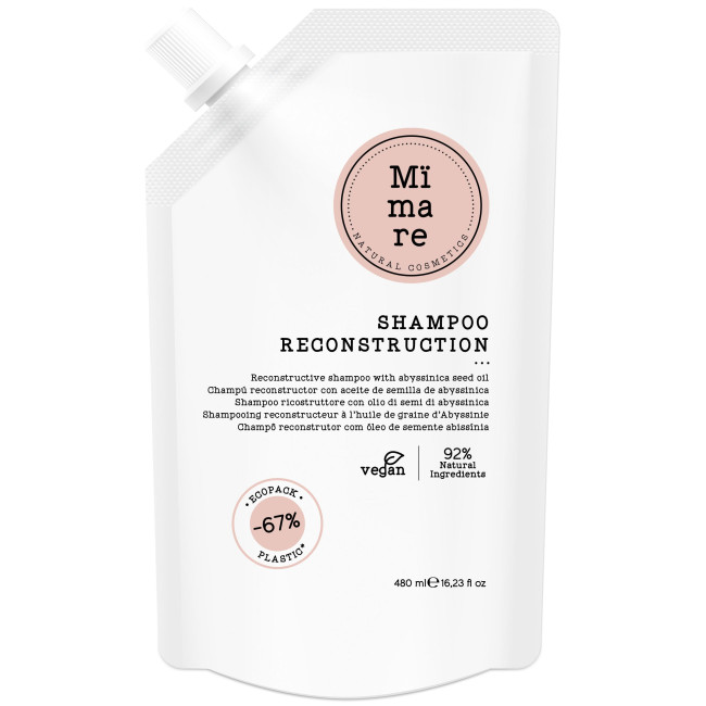 Shampoo ricostruttore nutriente Mïmare da 480ML