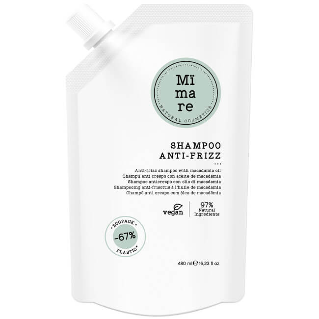 Champô anti-frizz para cabelos rebeldes Mïmare 480ML
