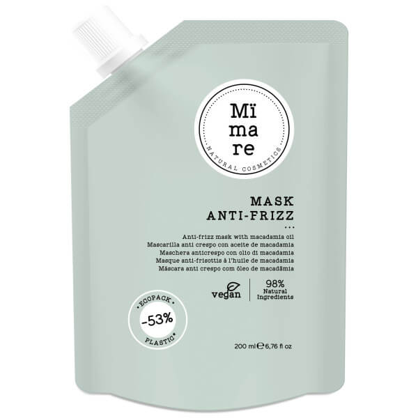 Máscara anti-frizz para cabelos rebeldes Mïmare 200ML Máscara anti-frizz para cabelos rebeldes Mïmare 200ML