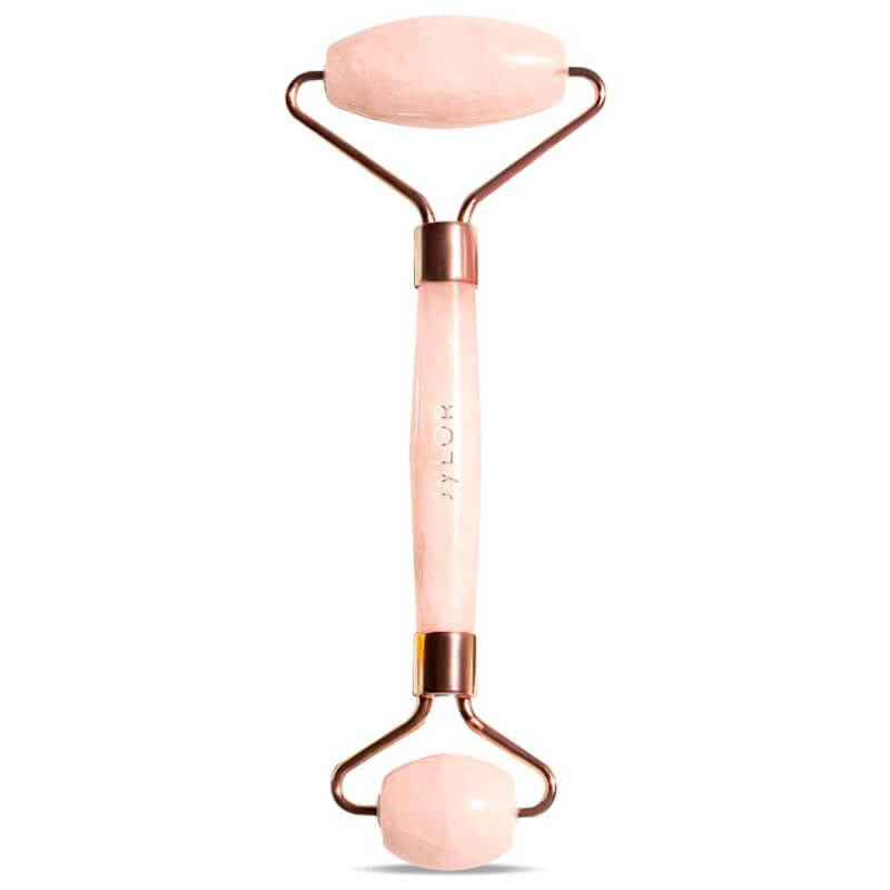 Rolo facial de quartzo rosa Jylor