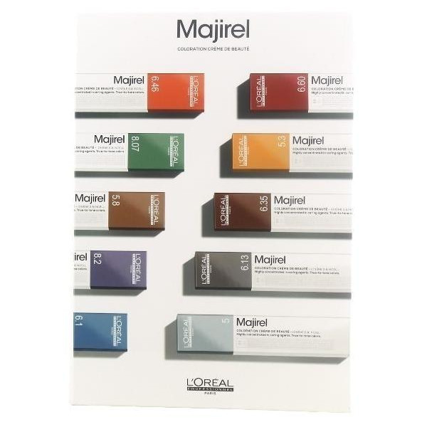 Majirel color chart Majirel color chart