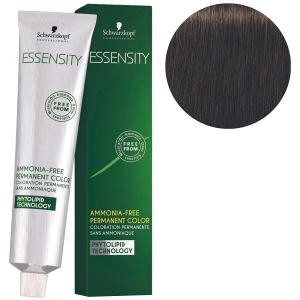 Coloration Essensity 4-64 Schwarzkopf 60ML

This refers to a hair dye product called Essensity 4-64 by Schwarzkopf in a 60ML siz