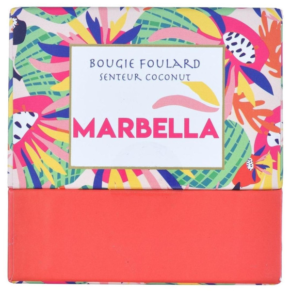 Bougie foulard marbella Stella Green