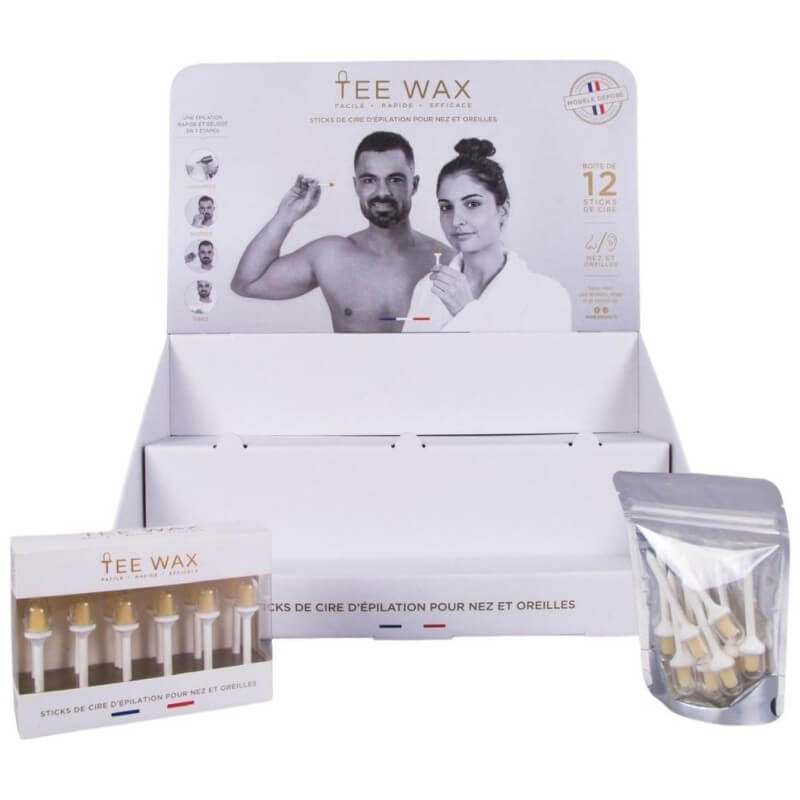 Sticks de cire d'épilation Nez et Oreilles Tee Wax x12