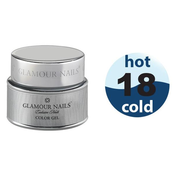 Gel colorato glamour hot & cold 18 5ML