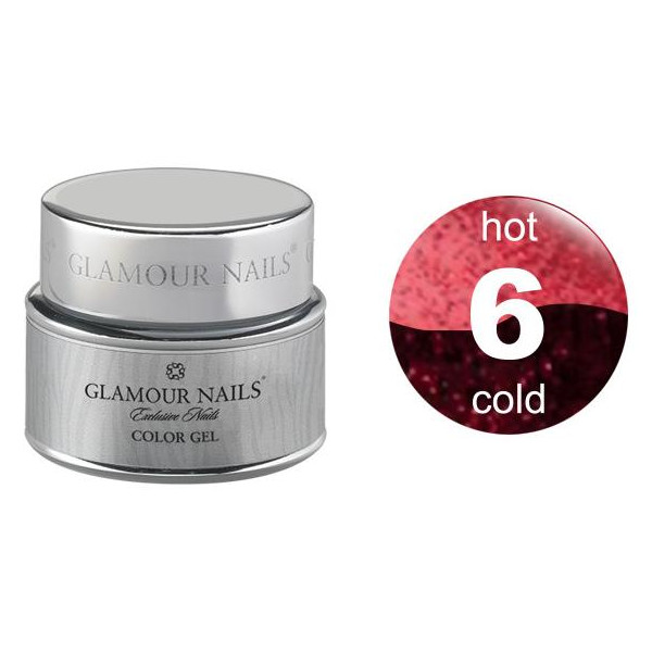 Gel colore glamour hot & cold 6 5ml