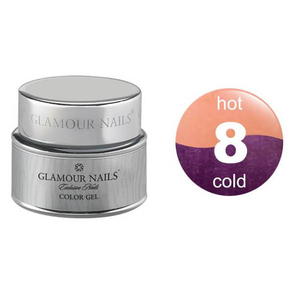 Glamour kleurgel hot & cold 8 5ML Glamour kleurgel hot & cold 8 5ML