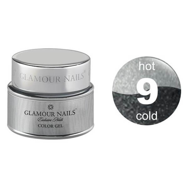 Gel de cor Glamour hot & cold 9 5ML Gel de cor Glamour hot & cold 9 5ML