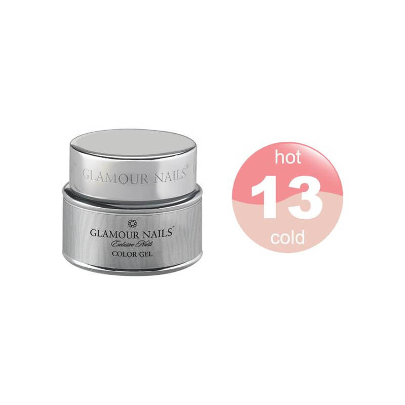 Gel de cor Glamour quente e frio 13 5ML