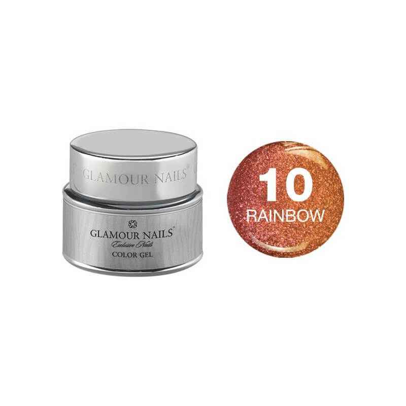 Glamour kleurengel regenboog 10 5ML