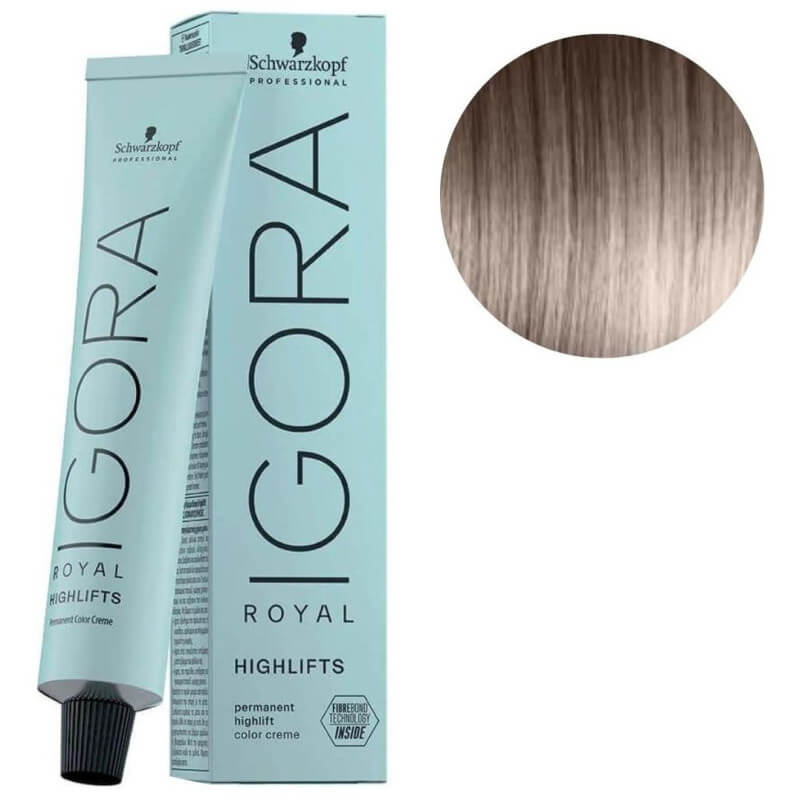 Igora Royal Highlifts 10-21 Louro Muito Claro Fumado Acinzentado