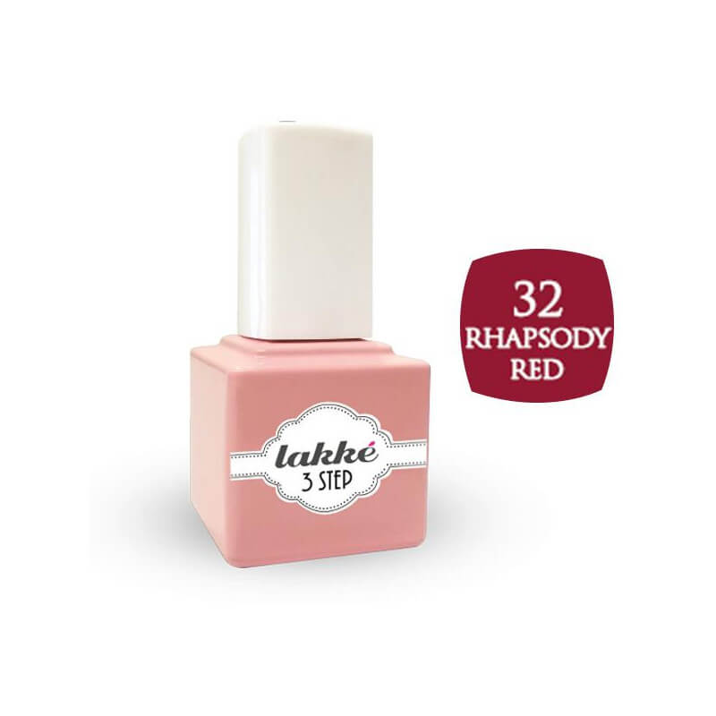 Smalto semipermanente 32 Lakke' 3-step 7ML