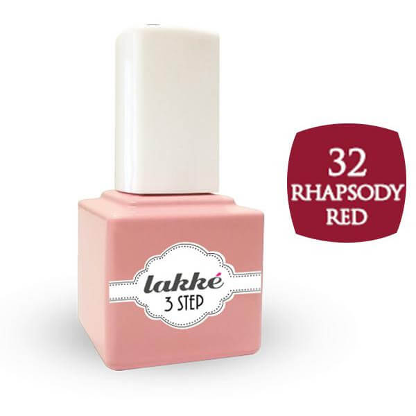 Verniz semi-permanente 32 Lakke' 3-passos 7ML