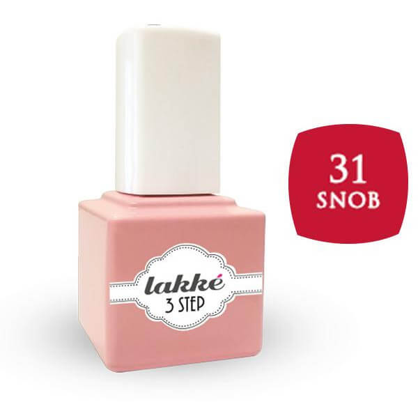 Esmalte semipermanente 31 Lakke' paso 3 de 7ML.