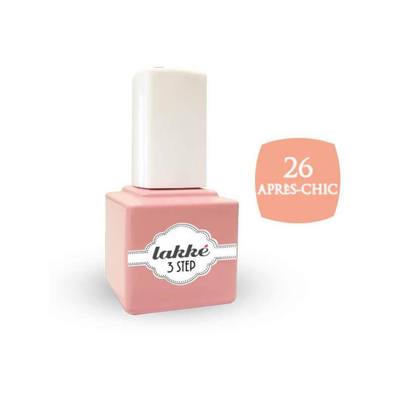 Vernis semi-permanent 26 Lakke' 3-step 7ML