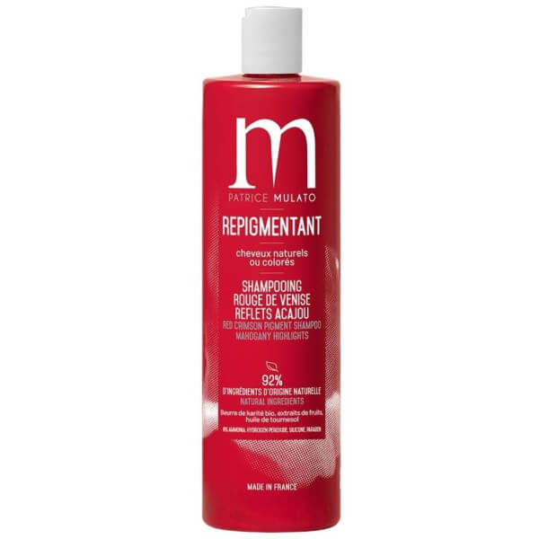 Shampooing repigmentant rouge de venise Patrice Mulato 500ML