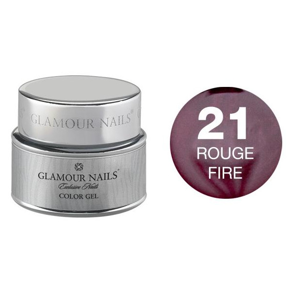 Gel couleur 21 Glamour Nails 5ML