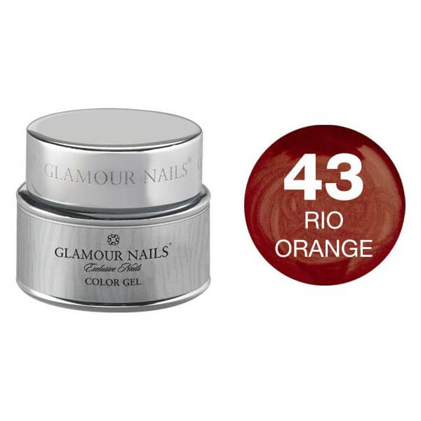 Gel de cor 43 Glamour Nails 5ML Gel de cor 43 Glamour Nails 5ML