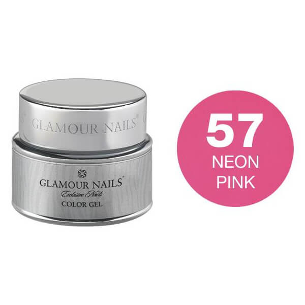 Esmalte de uñas en gel color 57 Glamour Nails 5ML.