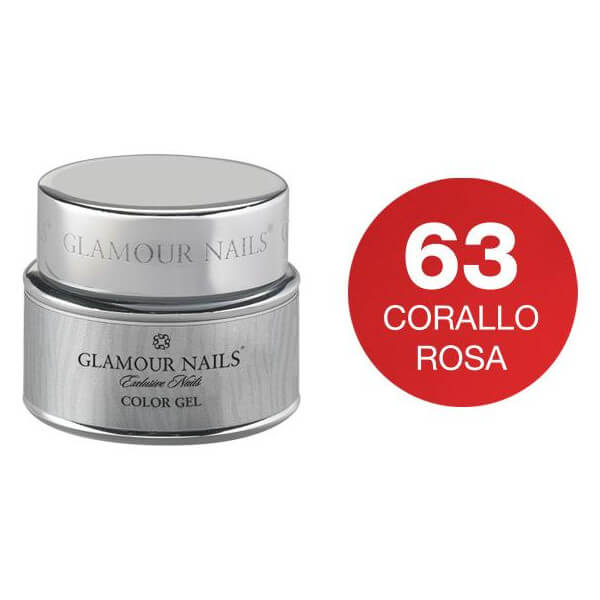 Gel de cor 63 Glamour Nails 5ML Gel de cor 63 Glamour Nails 5ML