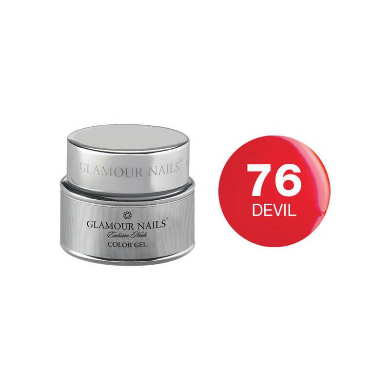 Gel de cor 76 Glamour Nails 5ML