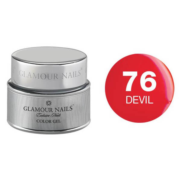 Gel de cor 76 Glamour Nails 5ML Gel de cor 76 Glamour Nails 5ML