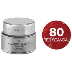 Gel colore 80 Glamour Nails da 5ML.