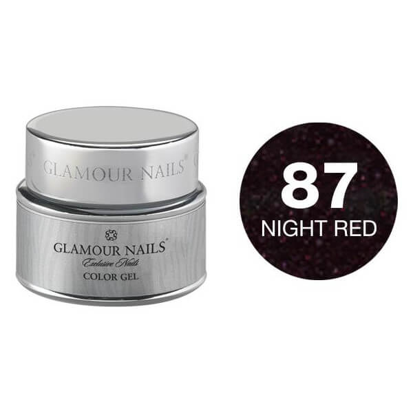 Gel de cor 87 Glamour Nails 5ML. Gel de cor 87 Glamour Nails 5ML.