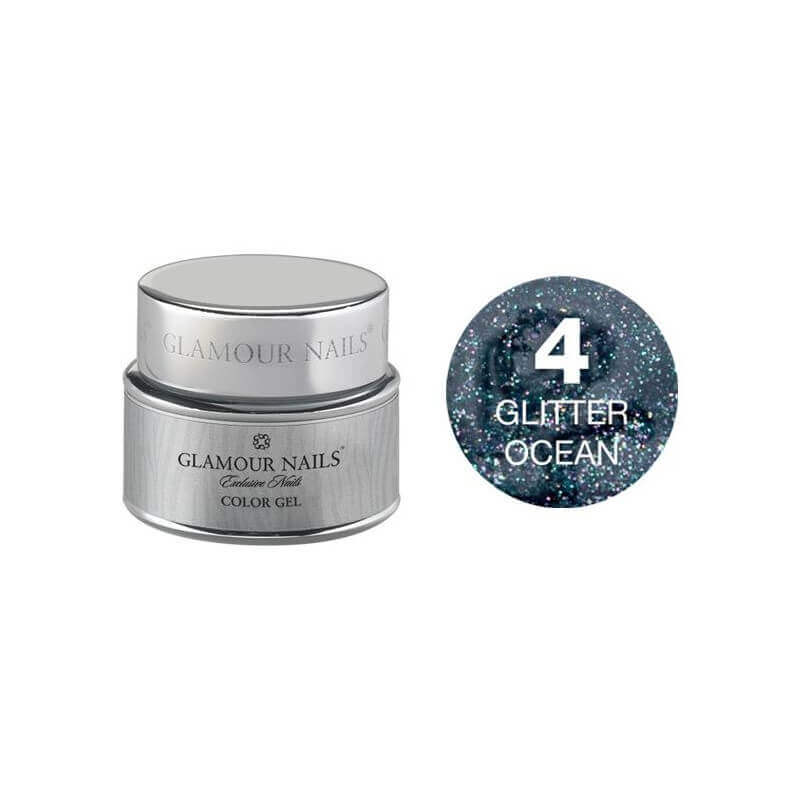 Glitzer-Gel 04 Glamour-Nägel 5ML