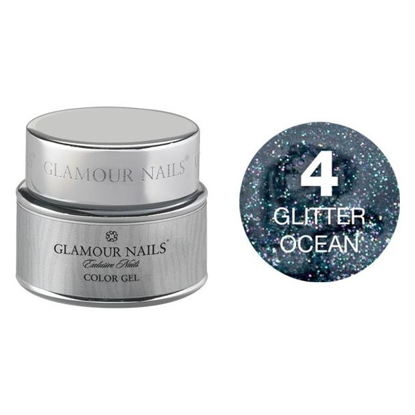 Glitter Gel 04 Glamour Nails 5ML