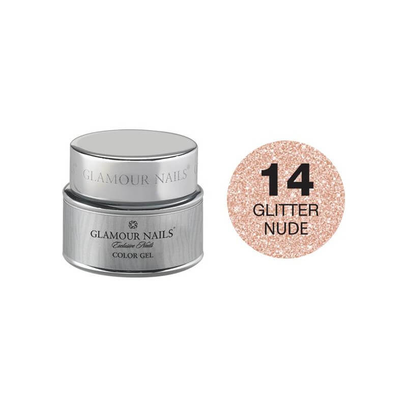 Gel brilhante 14 Glamour Unhas 5ML