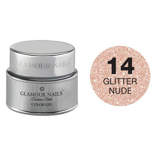 Glittergel 14 Glamour Nails 5ML Glittergel 14 Glamour Nails 5ML