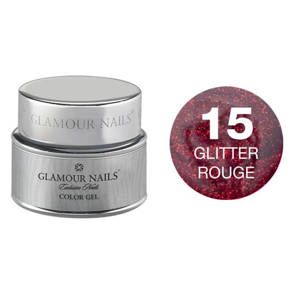 Gel glitter 15 Glamour Nails 5ML