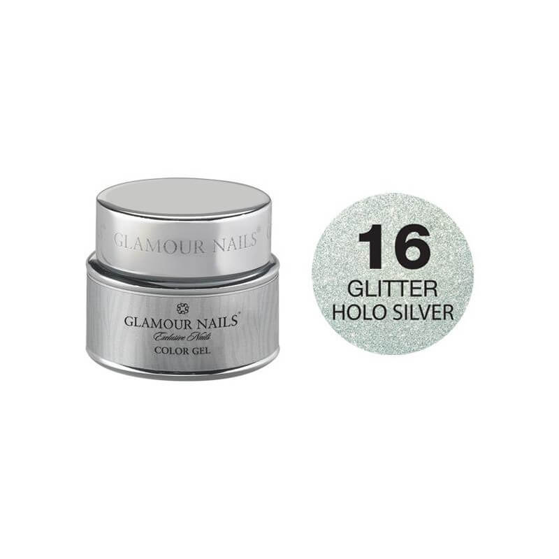 Gel glitter per 16 unghie Glamour 5ML