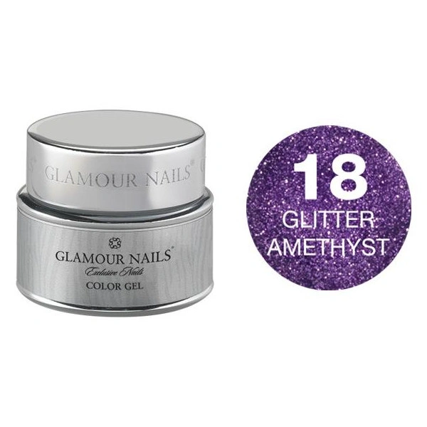 Glitter Gel 18 Glamour Nails 5ML