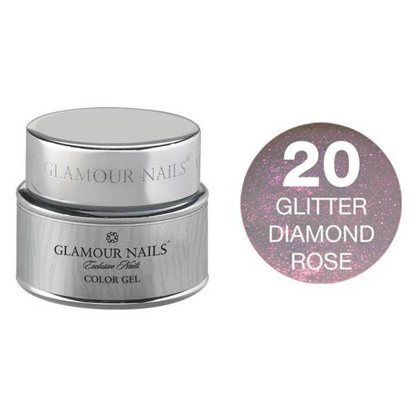 Glitter Gel 20 Glamour Nails 5ML