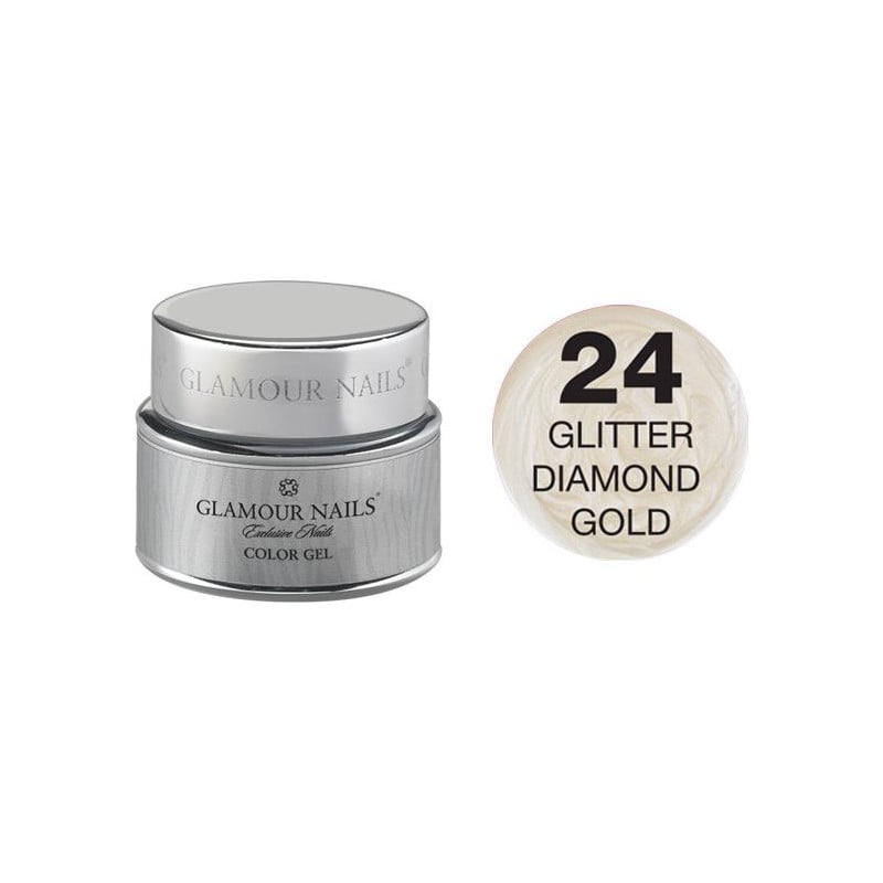 Gel glitter 24 Glamour Nails 5ML