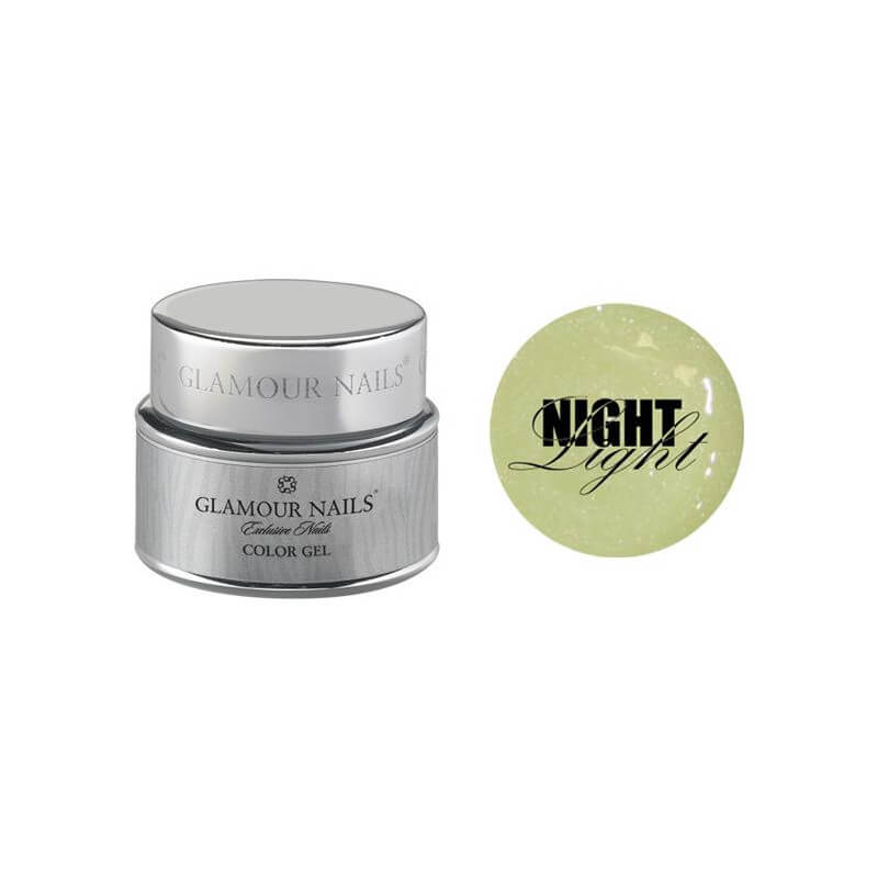 Gel brilhante para um visual noturno de glamour para unhas, 5ML.