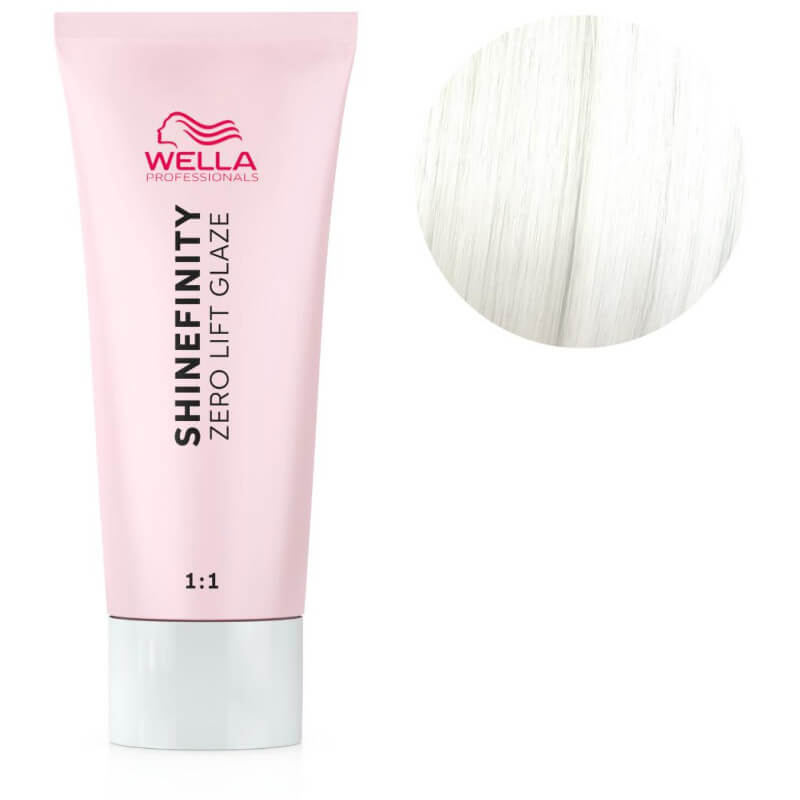 Coloración gloss Shinefinity 00/00 cristal brillo Wella 60ML