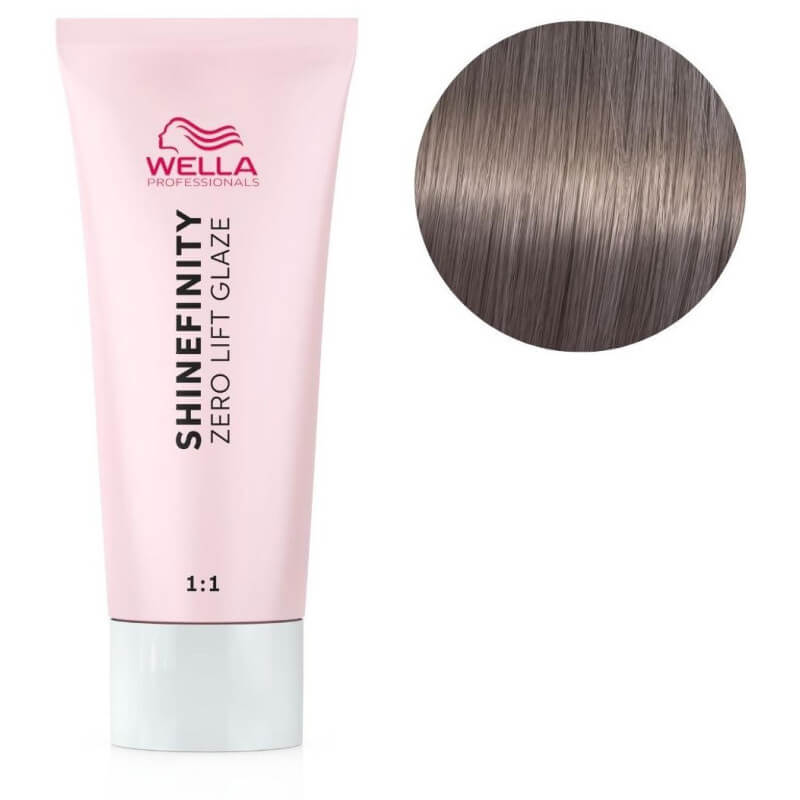 Coloración gloss Shinefinity 06/71 castaño helado de Wella 60ML.