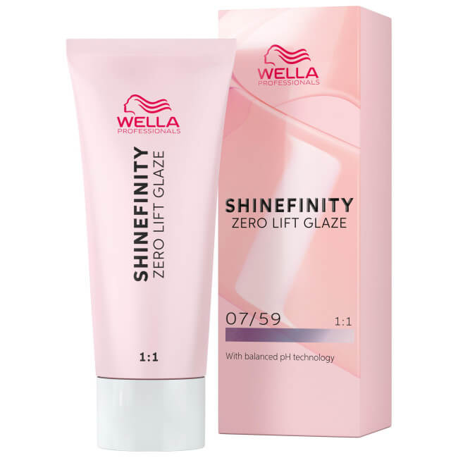 Coloración gloss Shinefinity 07/59 vino de fresa de Wella 60ML