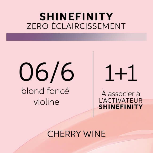 Kleurglans Shinefinity 06/6 kersenwijn Wella 60ML