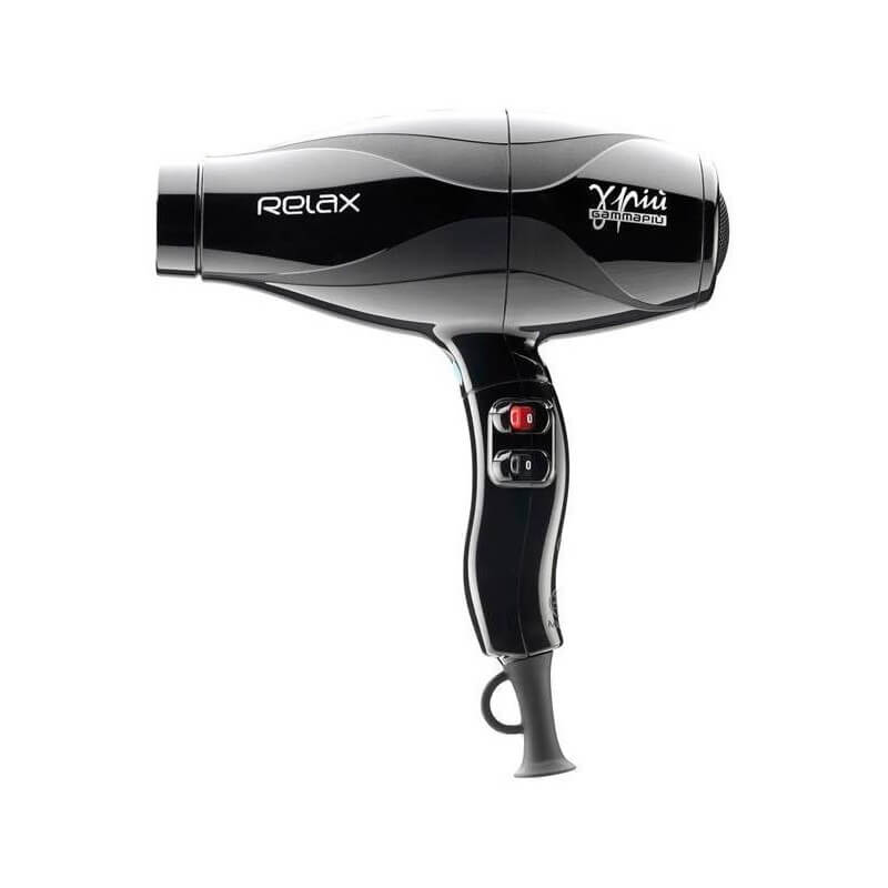 Gammapiu Relax Black 1900W Hair Dryer