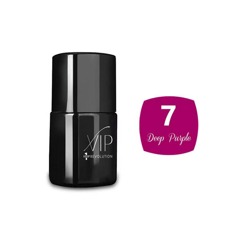 UV de uñas de color morado oscuro One Step 7 5 ML