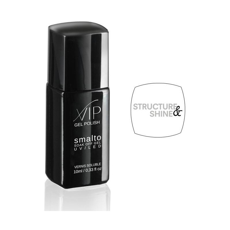 Semi-gloss Vip gel polish structure & shine 10ML